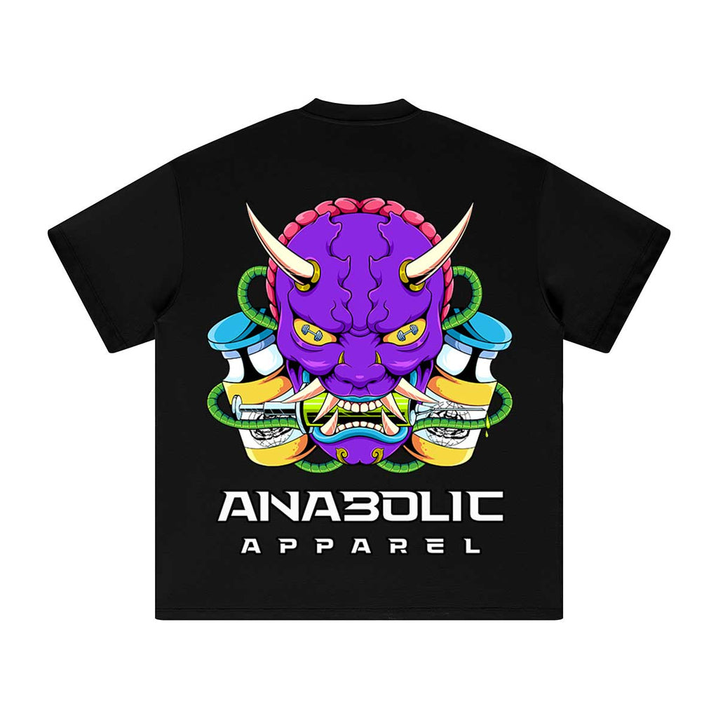 Oni | Oversized Heavyweight T-shirt - Black / Xs