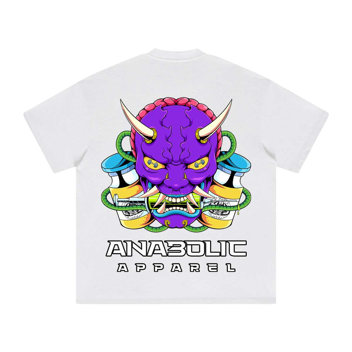 Oni | Oversized Heavyweight T-shirt - White / Xs