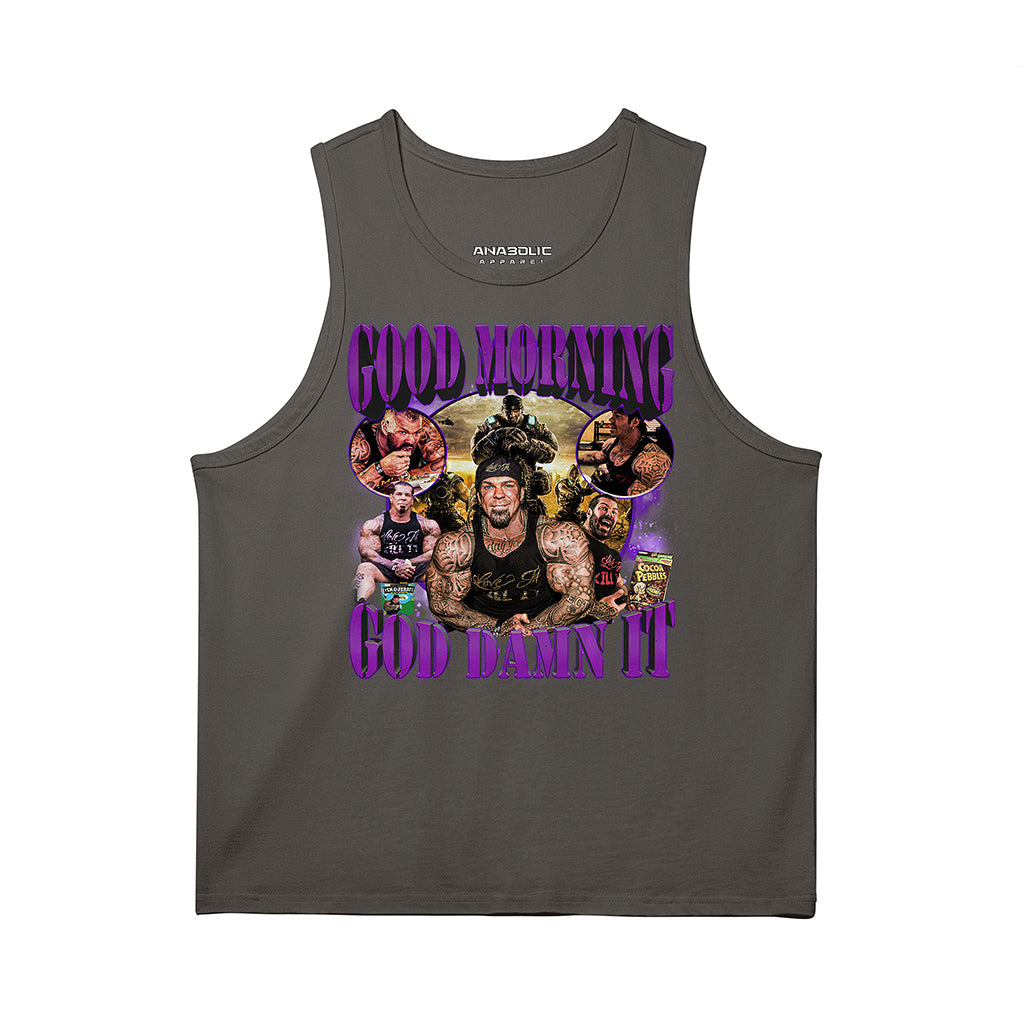 Good Morning | Tank Top - Charcoal Grey / s