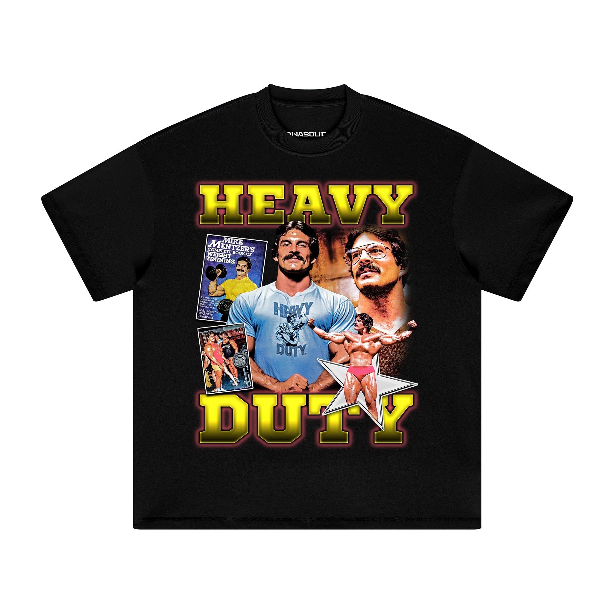 Heavy Duty | Oversized Heavyweight t Shirt Black / Xs