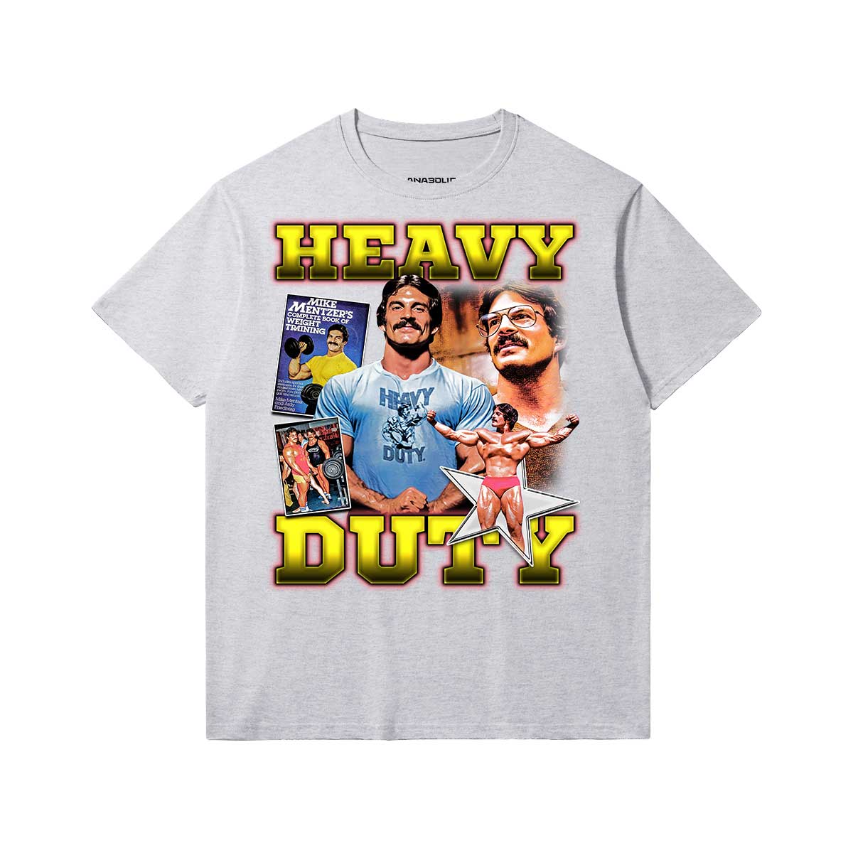 Heavy Duty | Slim Fit Heavyweight T-shirt - Medium Heather Gray / Xs