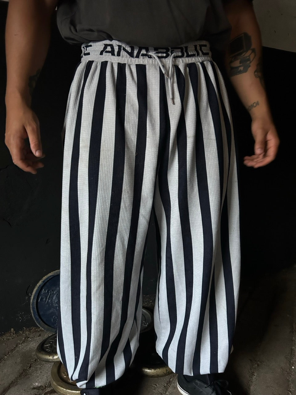 Bodybuilding Pants | Black & White