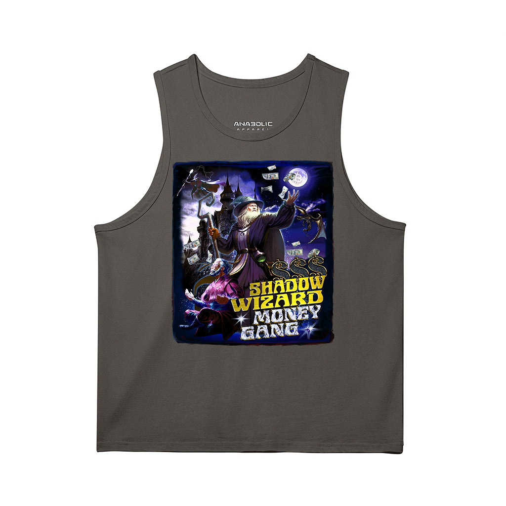 Shadow Wizard Money Gang | Tank Top - Charcoal Grey / s