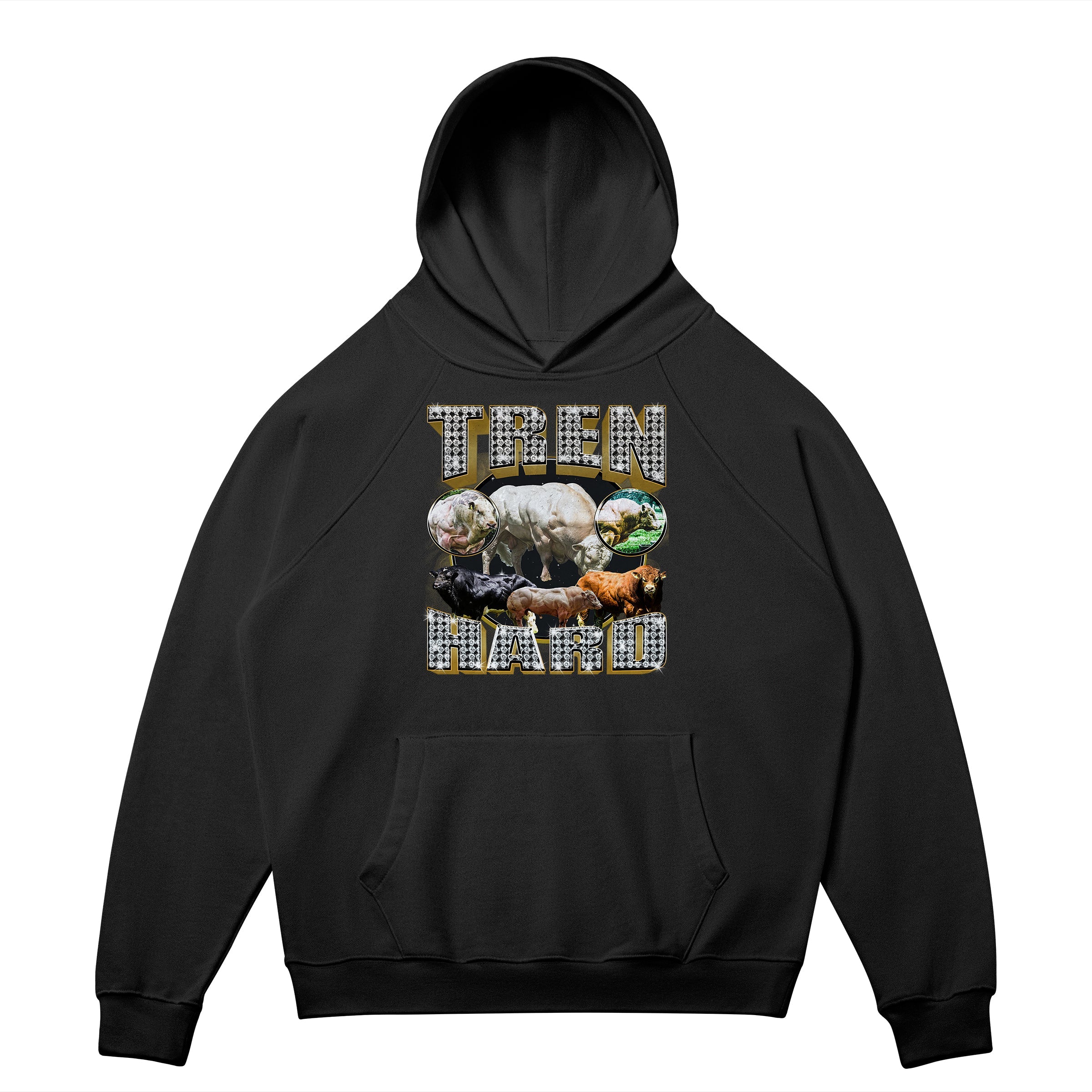 Tren Hard | Hoodie - Black / s
