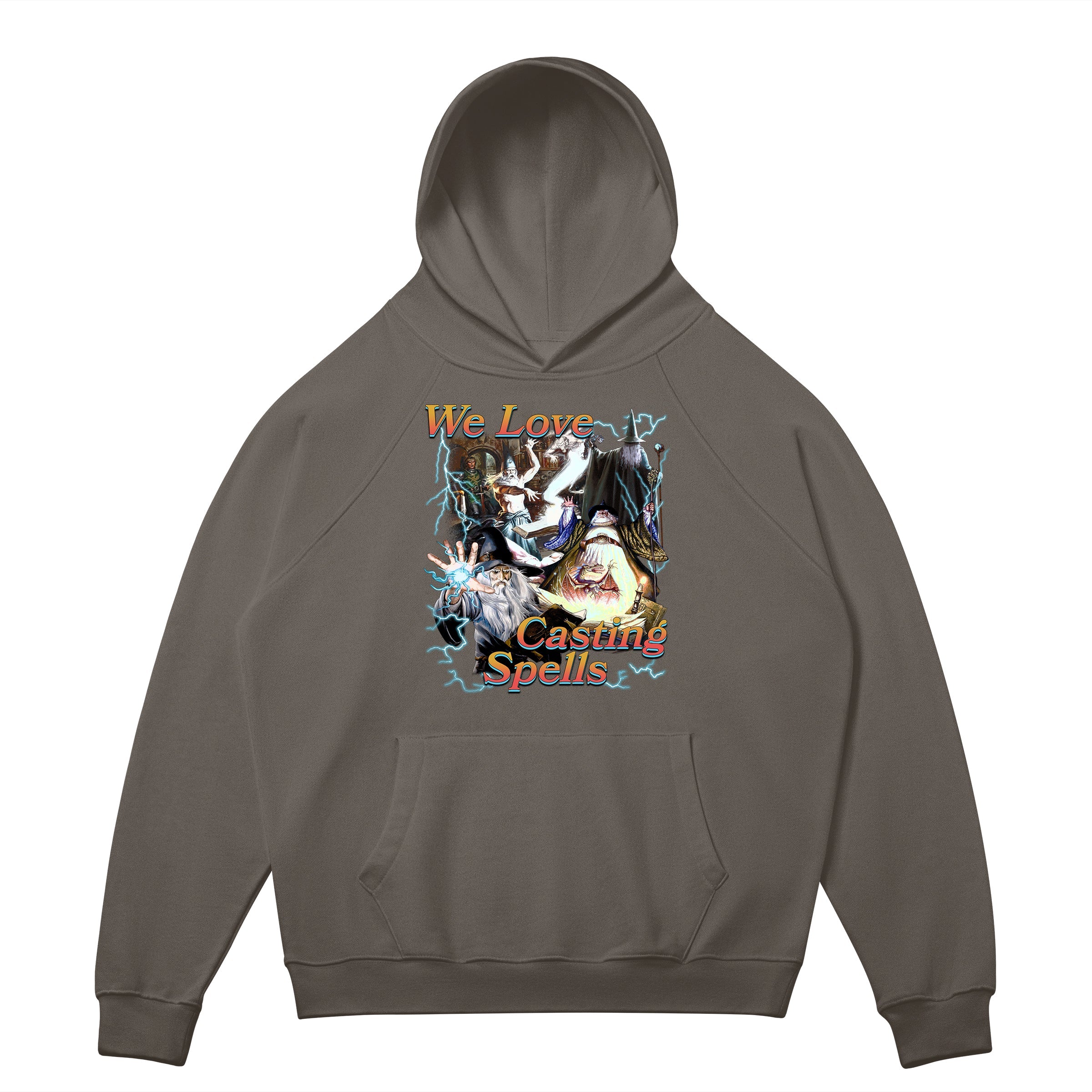 We Love Casting Spells | Hoodie - Charcoal Grey / s