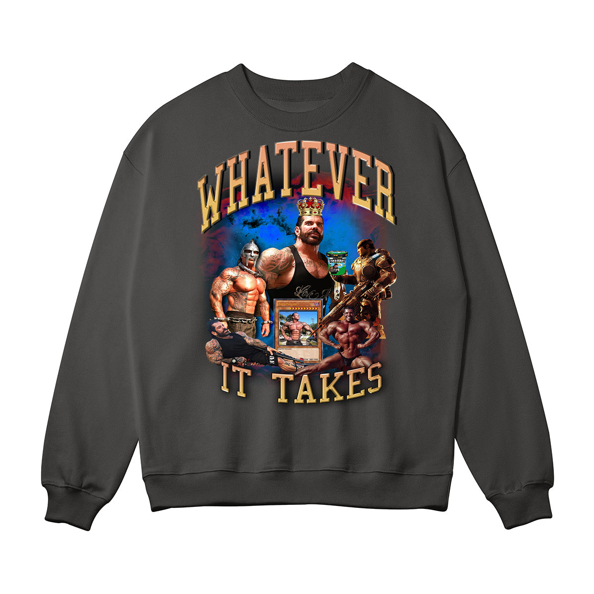 Whatever it Takes | Pump Cover - Charcoal Gray / s