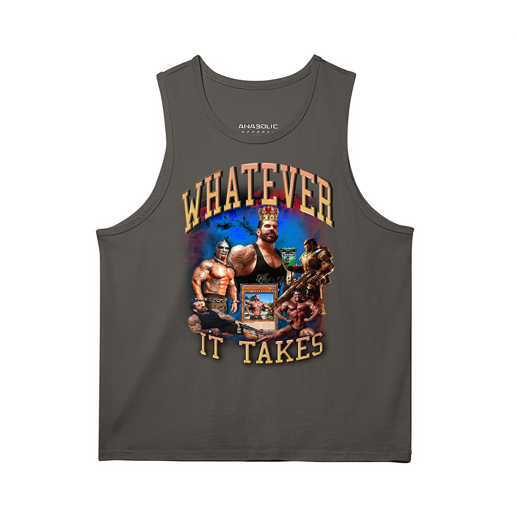 Whatever it Takes | Tank Top - Charcoal Grey / s