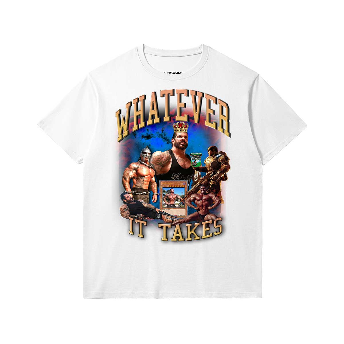 Whatever it Takes | Slim Fit Heavyweight T-shirt - White / Xs