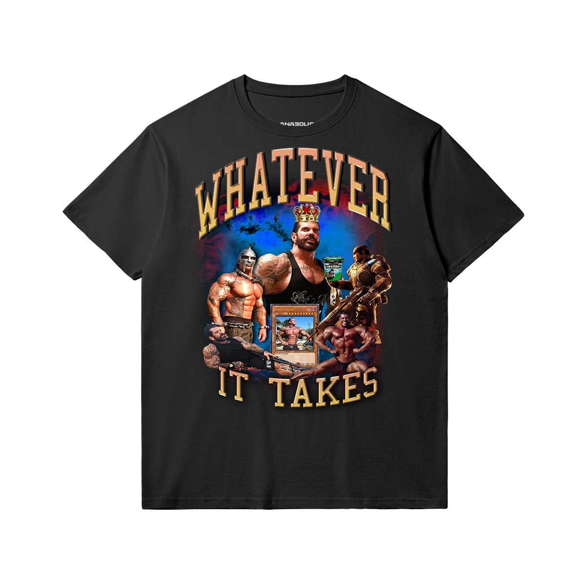 Whatever it Takes | Slim Fit Heavyweight T-shirt - Black / Xs