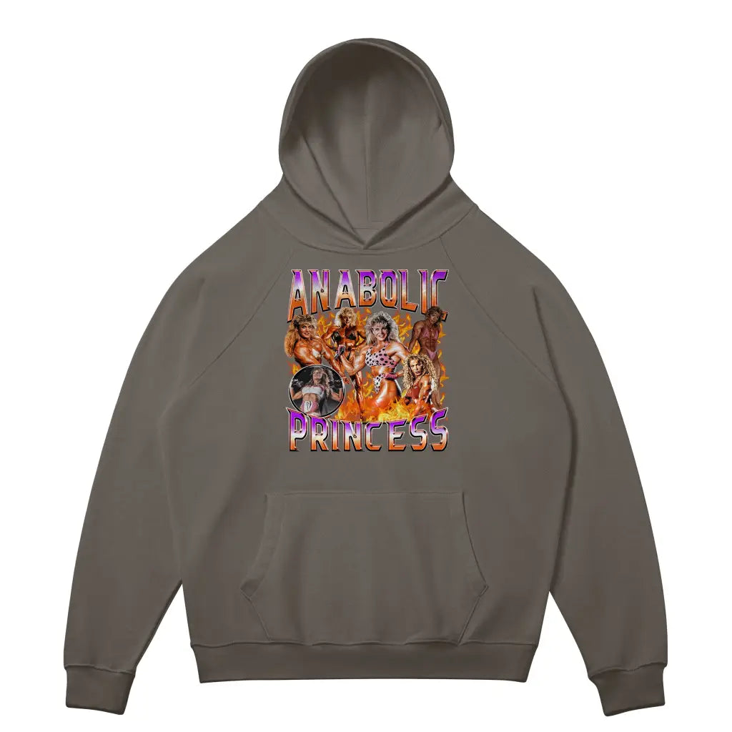 Anabolic Princess | Hoodie - Charcoal Grey / s
