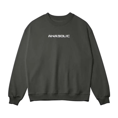 Anabolic Pump Cover - White Logo (low-key) - Heather Gray / s