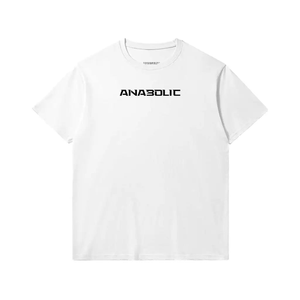 Anabolic Slim Fit Heavyweight T-shirt - Black Logo (high-key) - White / Xs