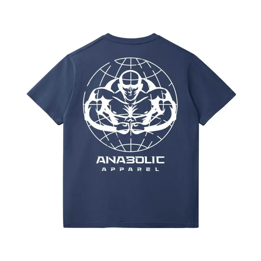 Anabolic Slim Fit Heavyweight T-shirt - White Logo (high-key)