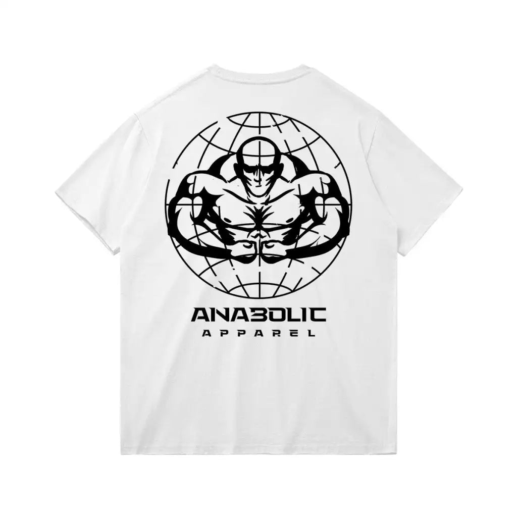 Anabolic T-shirt - Black Logo (high-key)