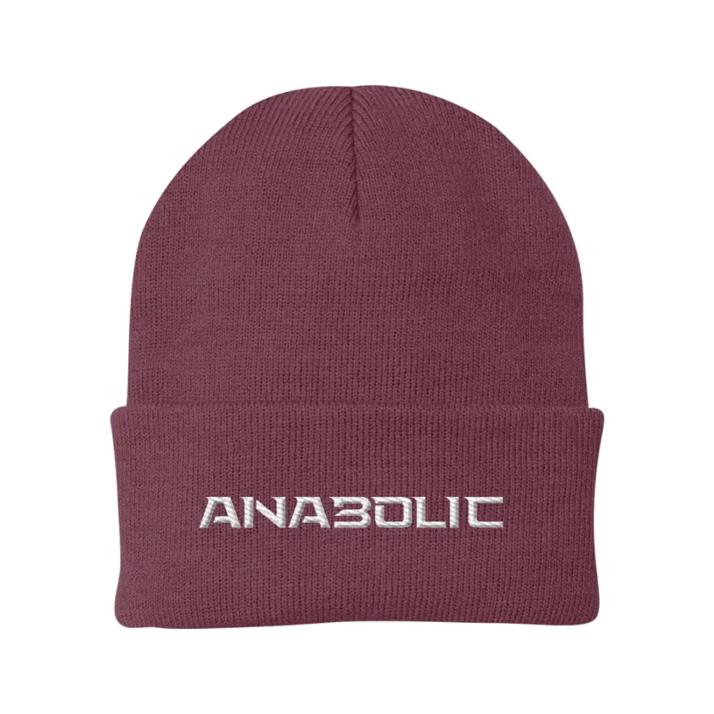 Anabolic V3 Beanie - Maroon / m - Apparel