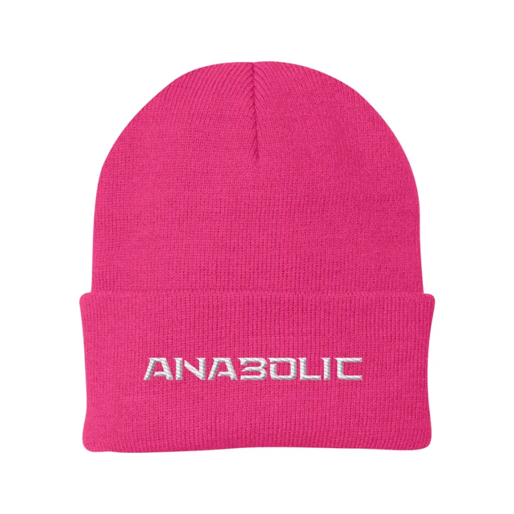 Anabolic V3 Beanie - Neon Pink Glo / m - Apparel