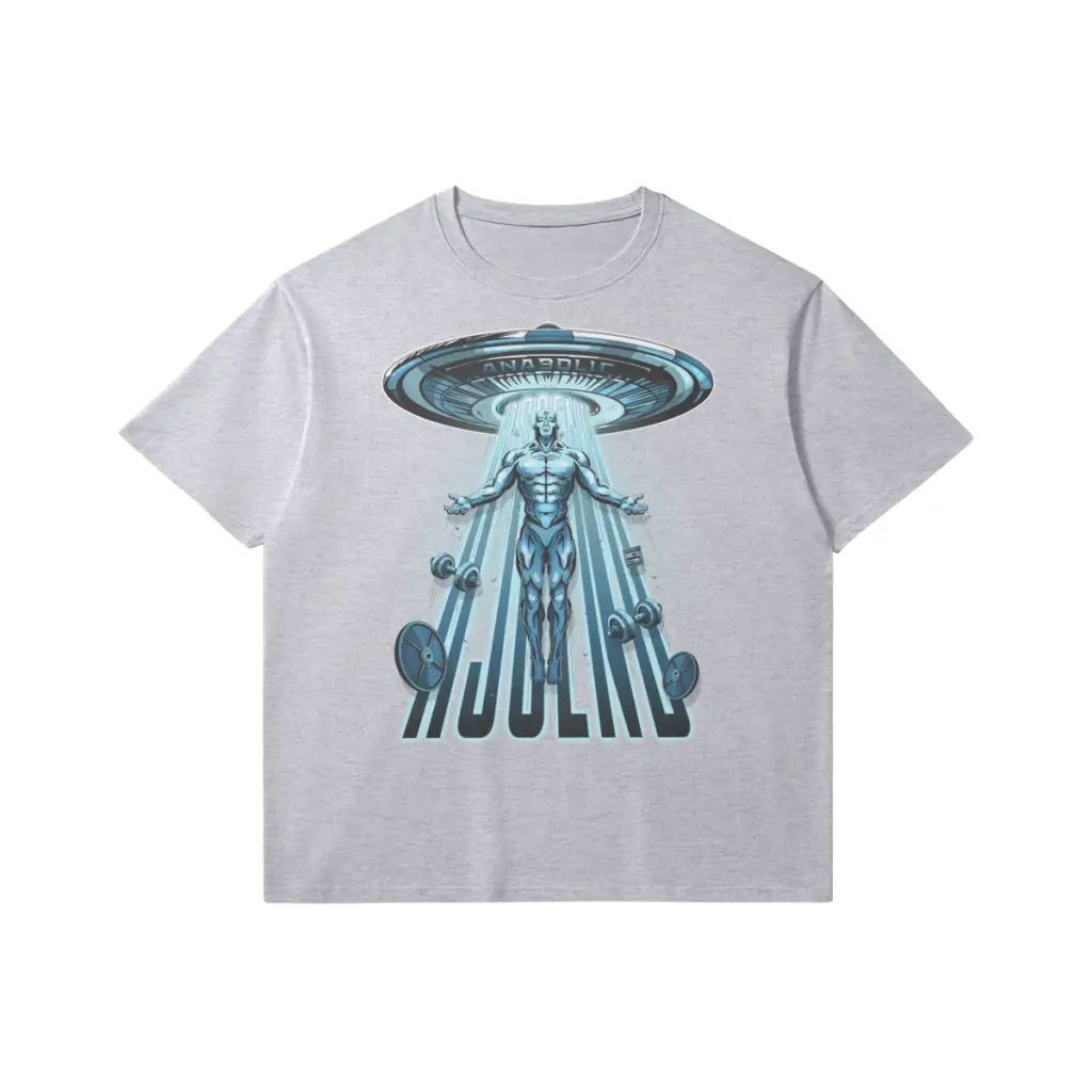 Ascend | Slim Fit Heavyweight T-shirt - Medium Heather Gray / Xs