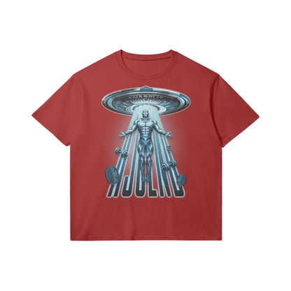 Ascend | Slim Fit Heavyweight T - shirt - Red / Xs