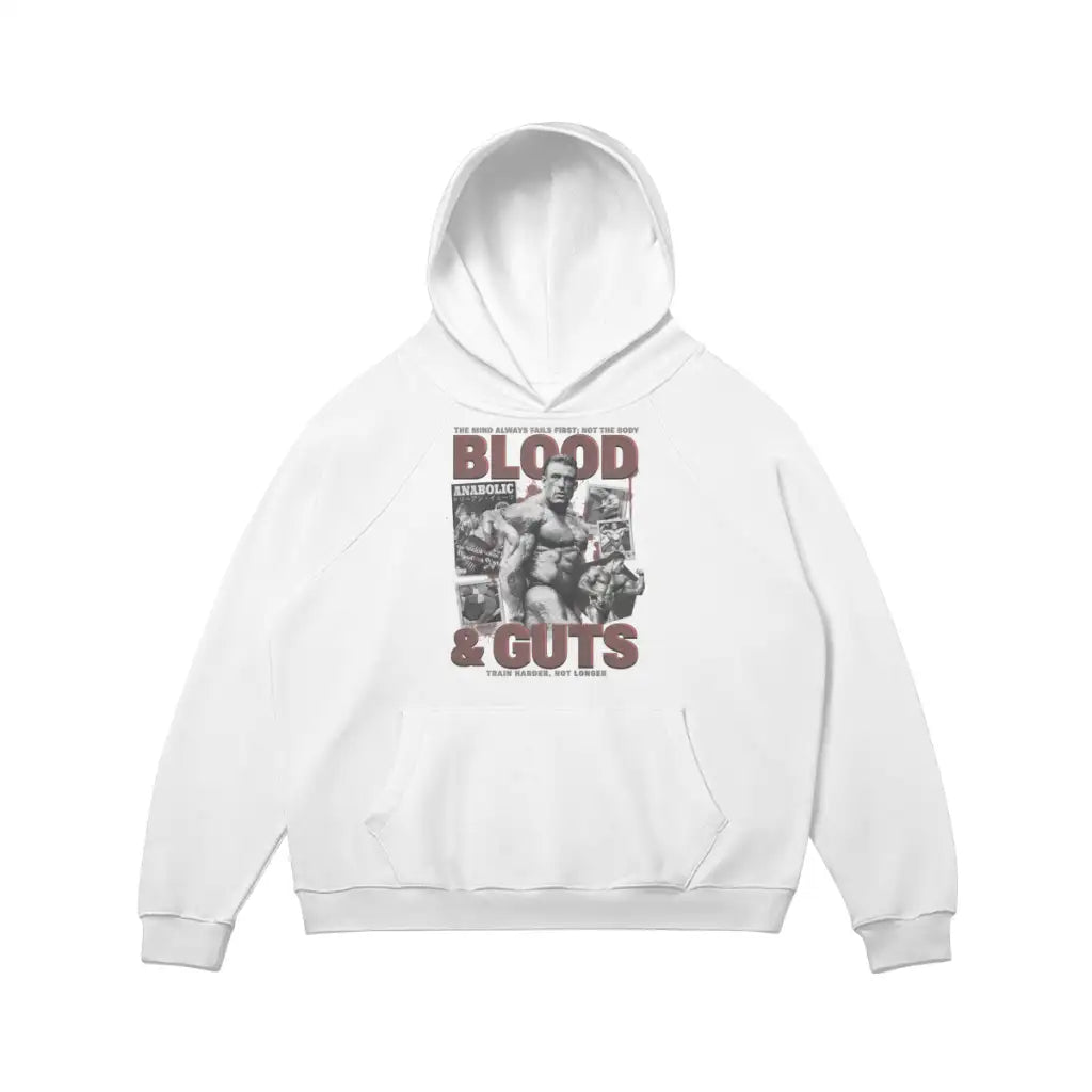 Blood & Guts | Hoodie - White / s
