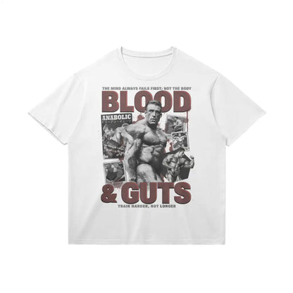 Blood & Guts | T-shirt - White / Xs