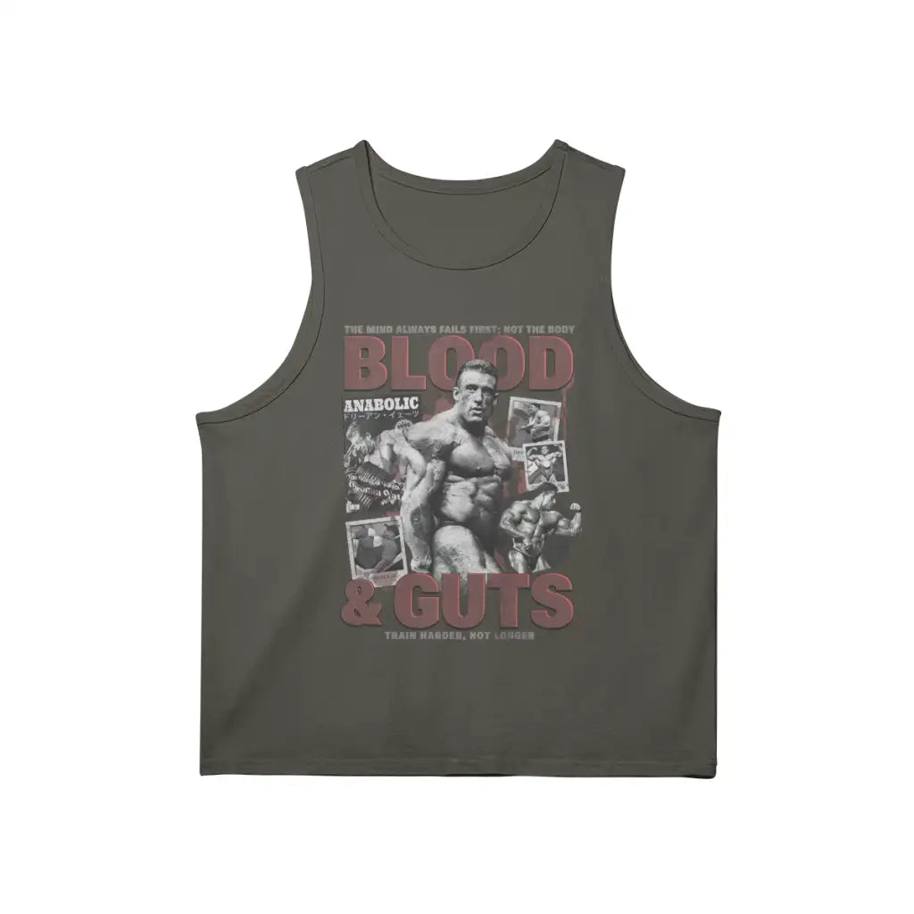 Blood & Guts | Tank Top - Charcoal Grey / s
