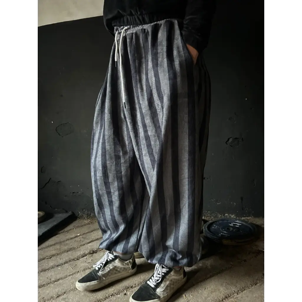 Bodybuilding Pants | Black & Grey