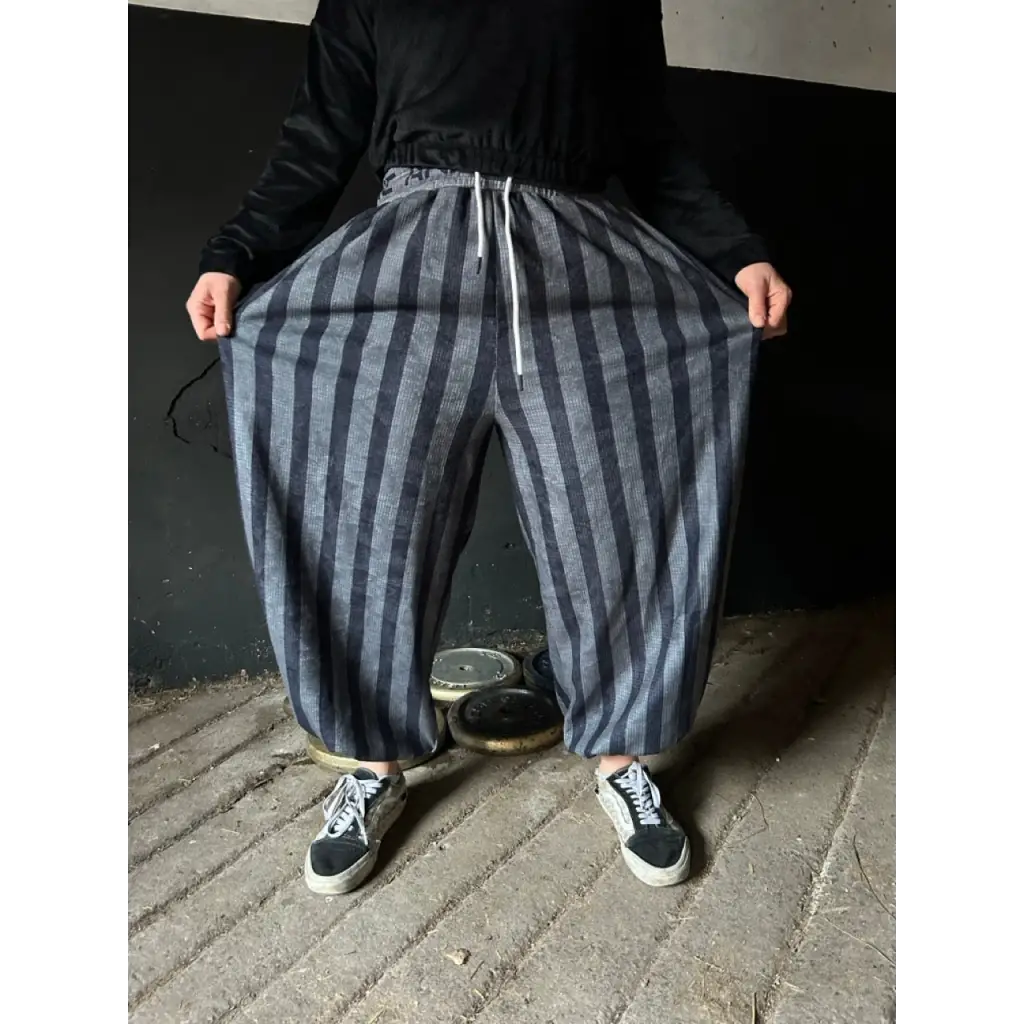 Bodybuilding Pants | Black & Grey