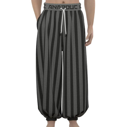 Bodybuilding Pants | Black & Grey