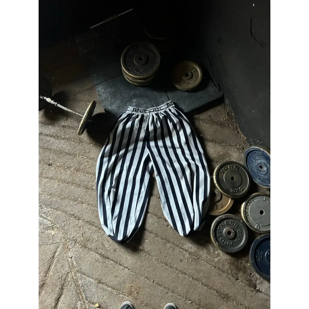 Bodybuilding Pants | Black & White