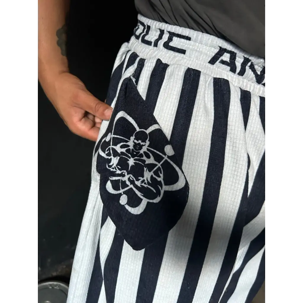 Bodybuilding Pants | Black & White