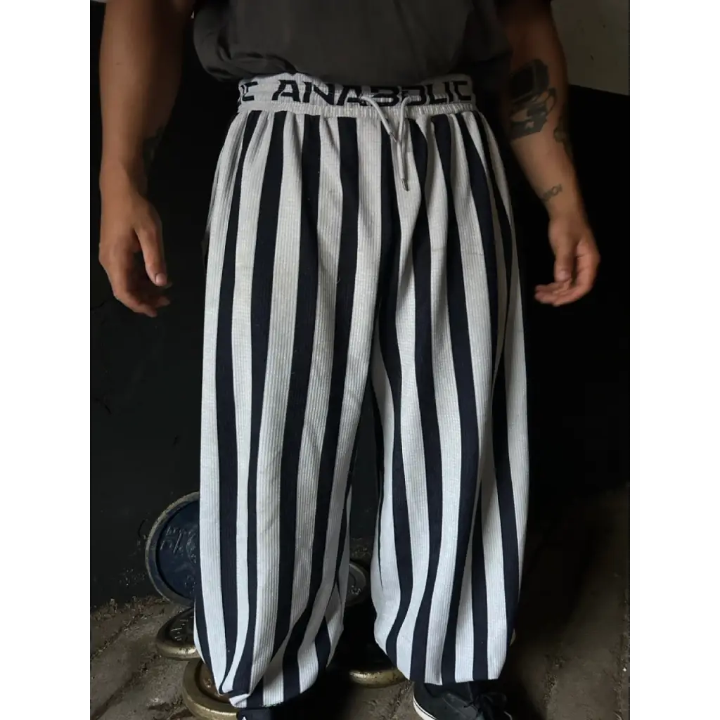 Bodybuilding Pants | Black & White