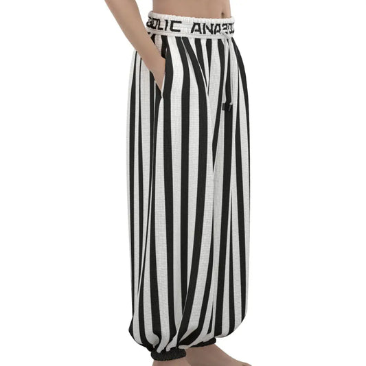 Bodybuilding Pants | Black & White - Xs