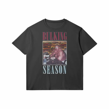 Bulking Season V1 | Slim Fit Heavyweight T-shirt - Black / Xs