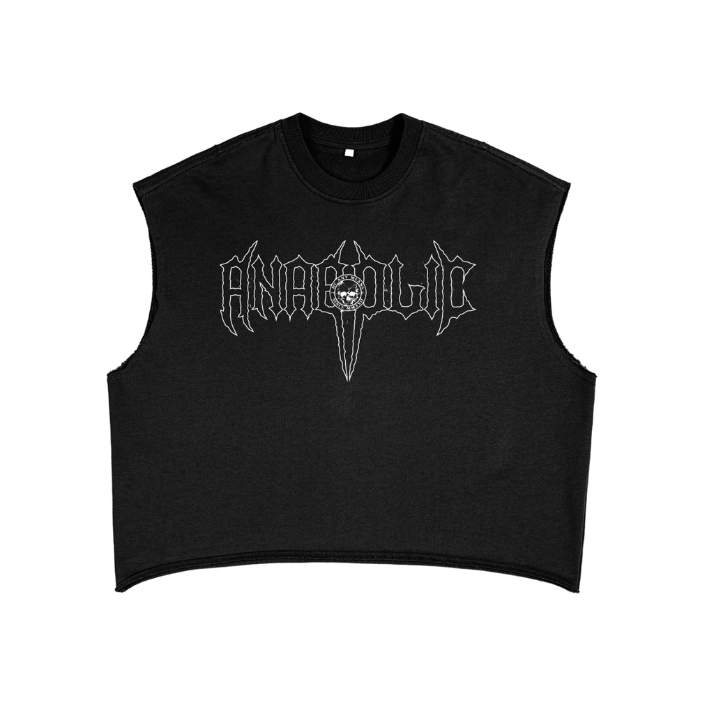HELLFIRE - Retro Tank (White Print)