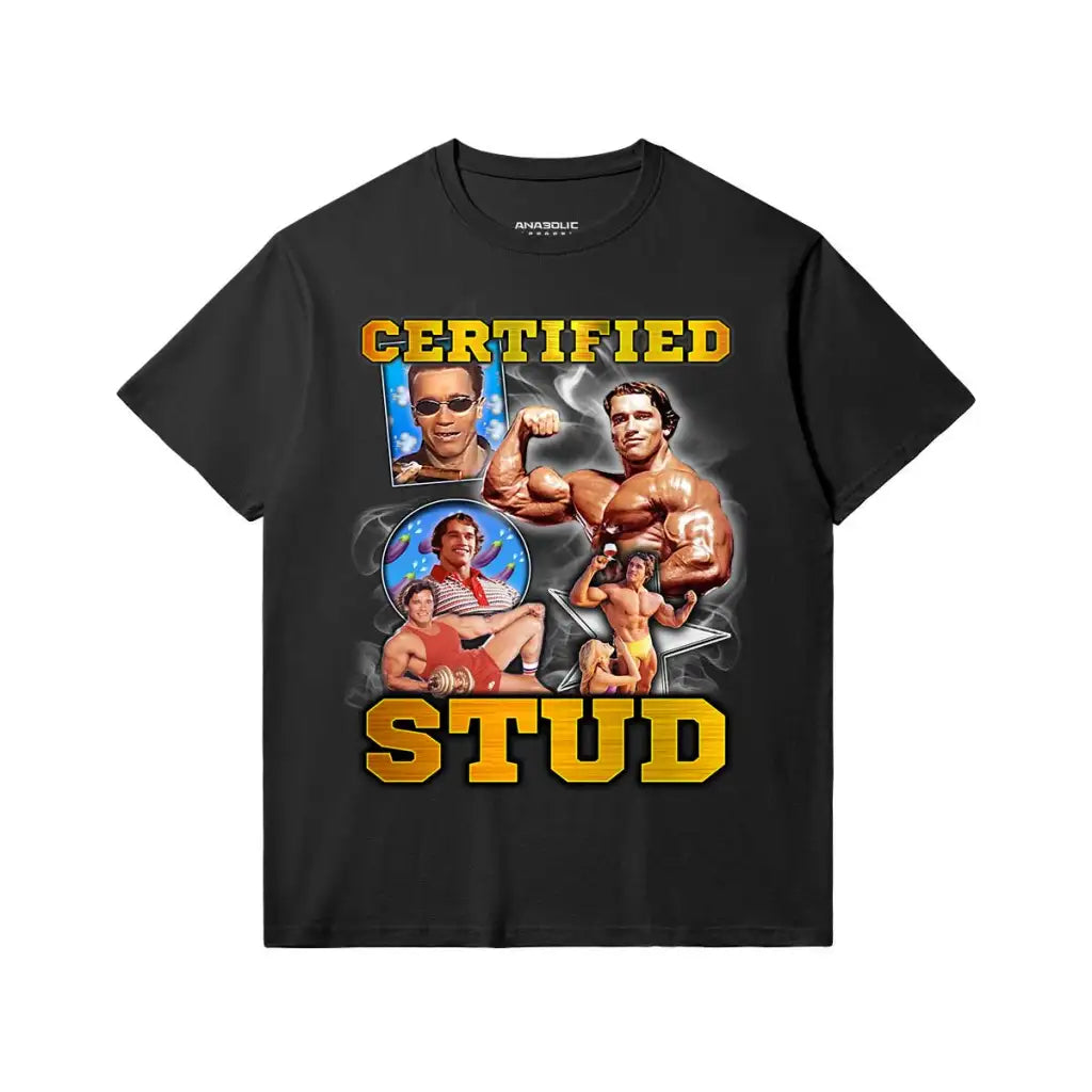 Certified Stud | T - shirt - Black / Xs