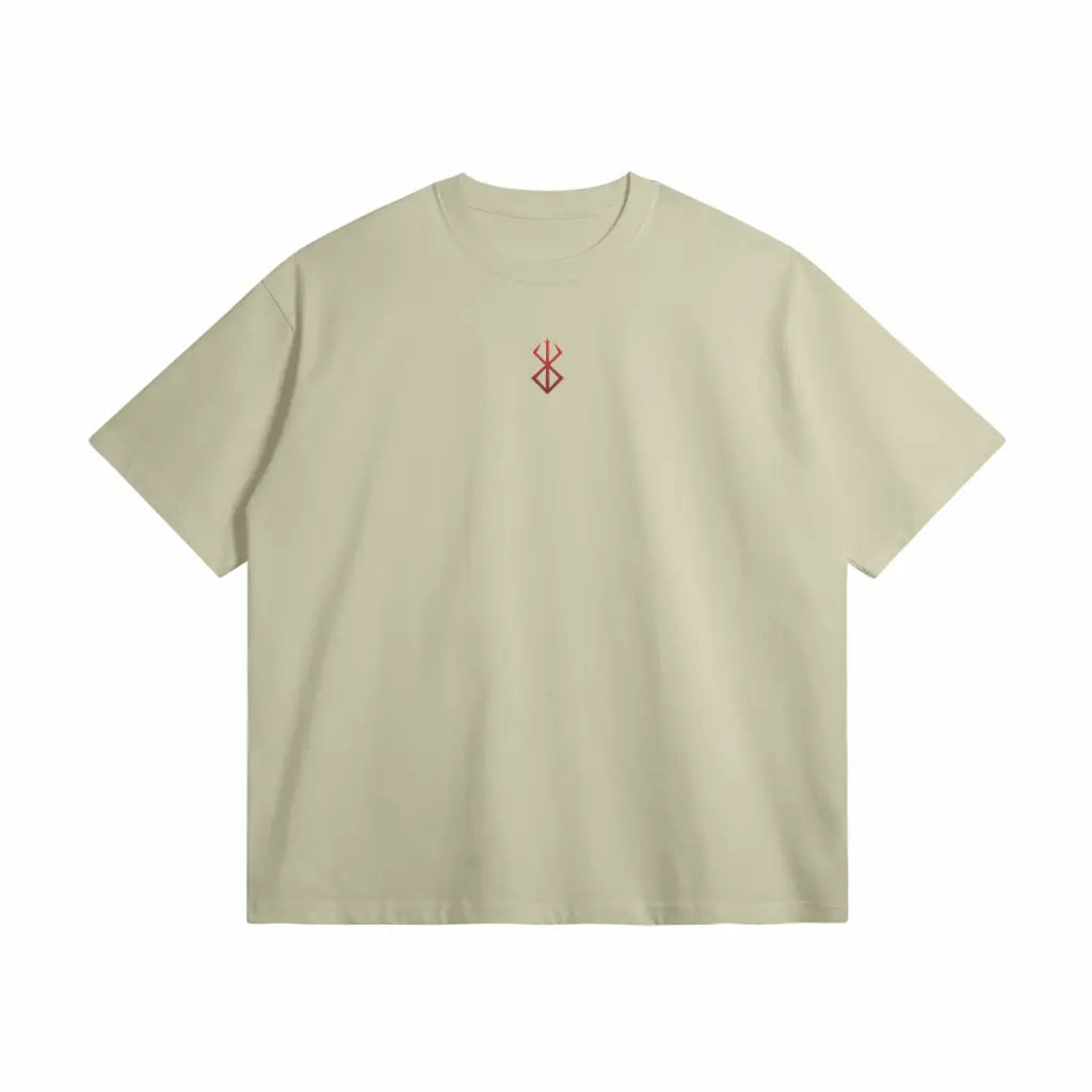 Endure V1 | Oversized Heavyweight t Shirt Pastel Gray / Xs