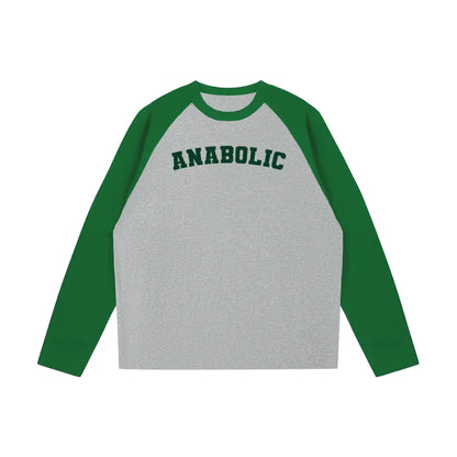 Golden Era Long Sleeve Green & Grey Flower Gray with / s
