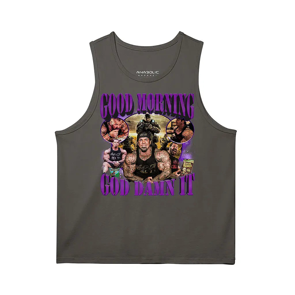 Good Morning | Tank Top - Charcoal Grey / s