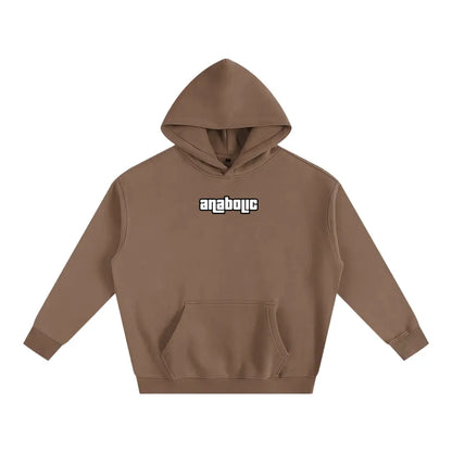 Gym Theft Auto - Oversized Hoodie - Brown / s
