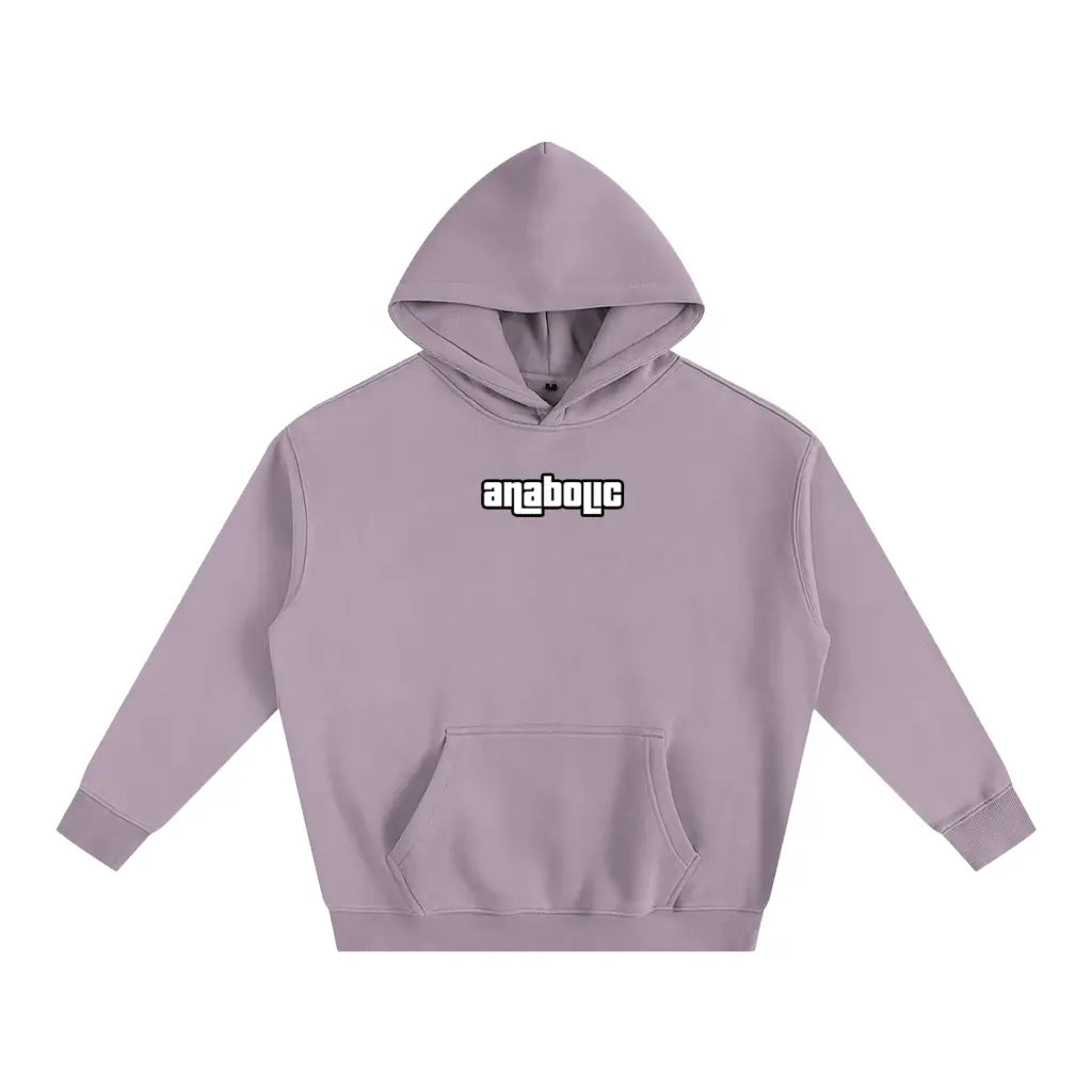 Gym Theft Auto - Oversized Hoodie - Dark Purple / s
