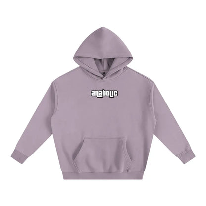 Gym Theft Auto - Oversized Hoodie - Dark Purple / s