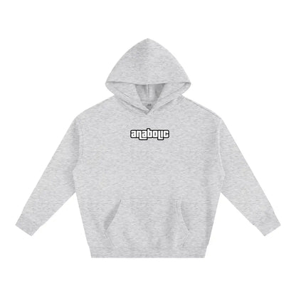 Gym Theft Auto - Oversized Hoodie - Flower Gray / s