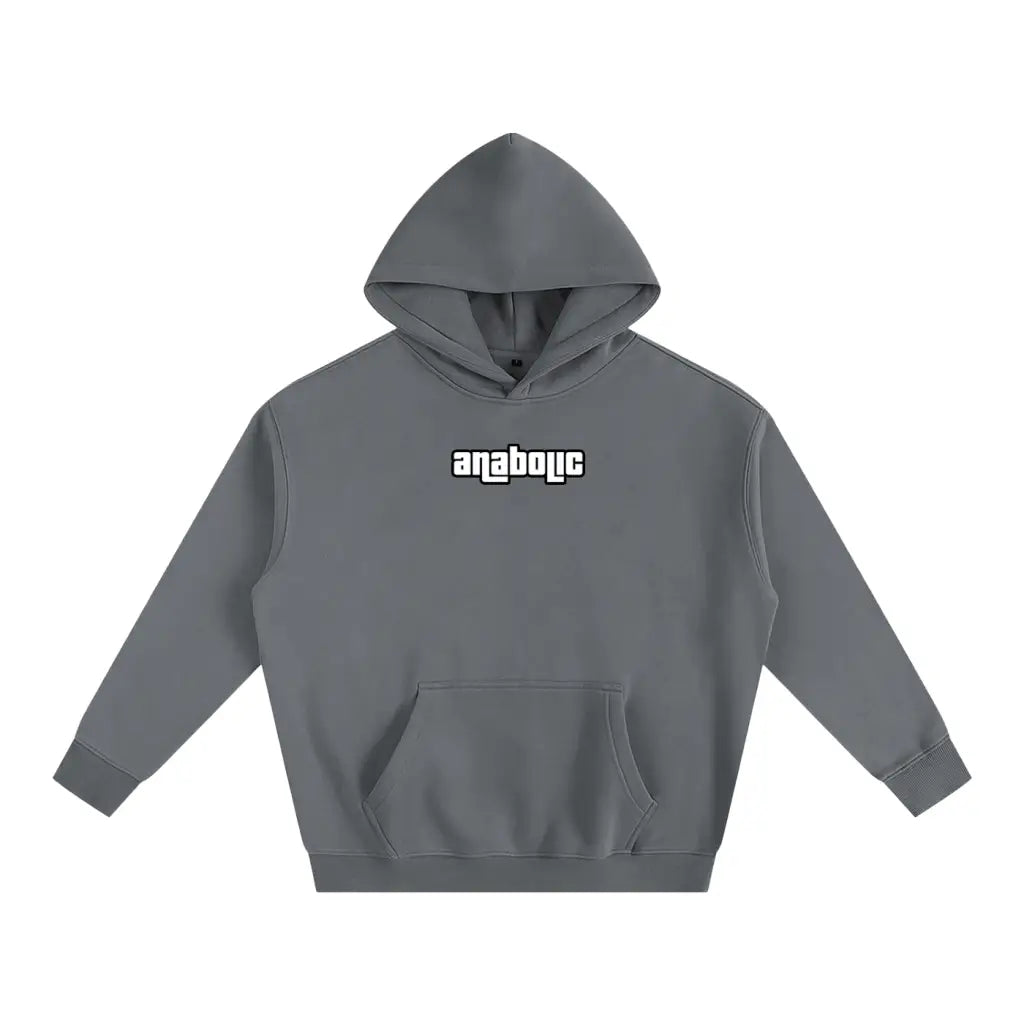 Gym Theft Auto - Oversized Hoodie - Gray / s