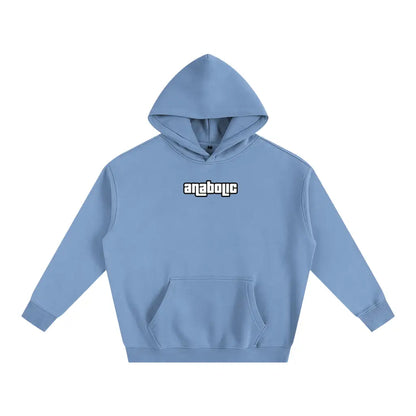 Gym Theft Auto - Oversized Hoodie - Medium Blue / s