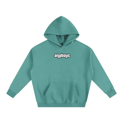 Gym Theft Auto - Oversized Hoodie - Medium Green / s