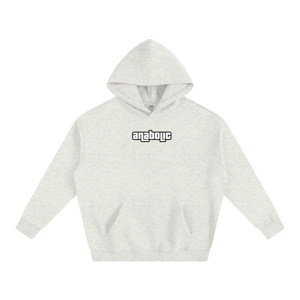 Gym Theft Auto - Oversized Hoodie - Oat Gray / s