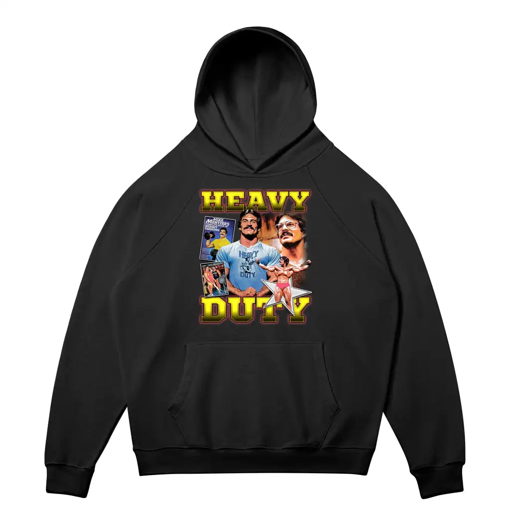 Heavy Duty Hoodie - Black / s