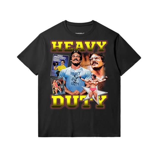 Heavy Duty | Slim Fit Heavyweight T-shirt - Black / Xs