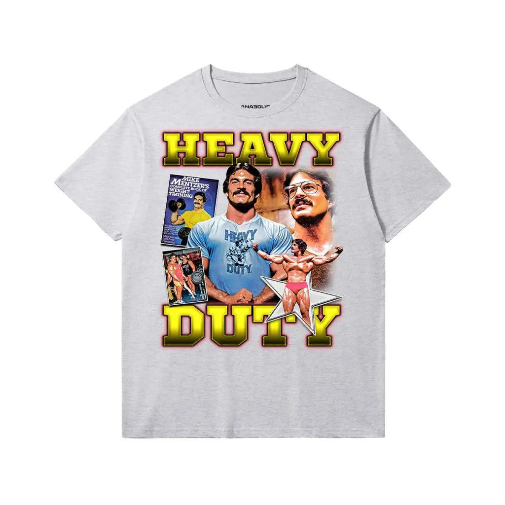 Heavy Duty | Slim Fit Heavyweight T-shirt - Medium Heather Gray / Xs