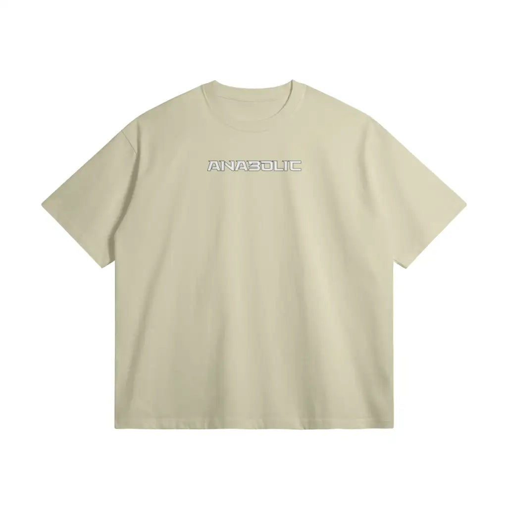 High Key | Oversized Heavyweight T - shirt - Pastel Gray / Xs